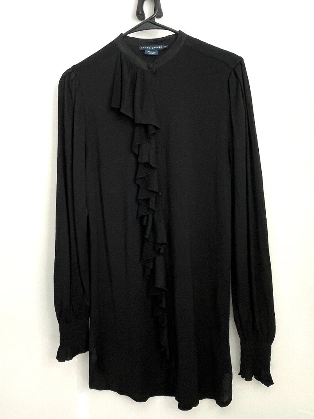 Ralph Lauren Women's Black silk Blouse